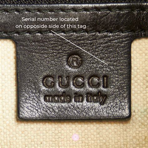 gucci styling identifier|Gucci luggage serial number.